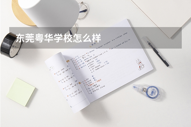 东莞粤华学校怎么样