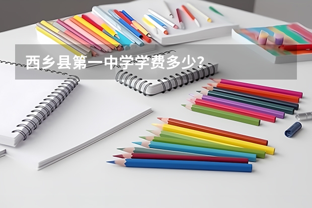 西乡县第一中学学费多少？