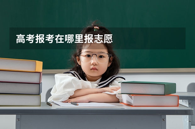 高考报考在哪里报志愿
