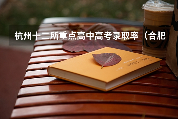 杭州十二所重点高中高考录取率（合肥高中一本达线率排名是怎样的？）