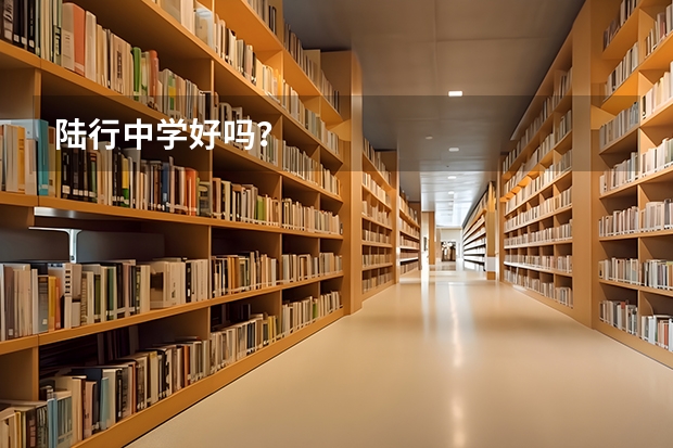 陆行中学好吗？