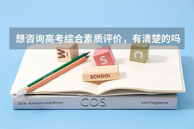 想咨询高考综合素质评价,有清楚的吗