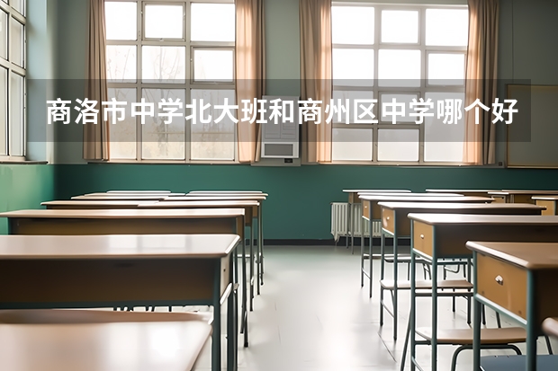 商洛市中学北大班和商州区中学哪个好